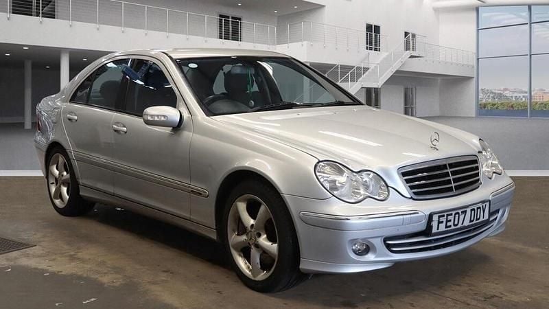 Used Mercedes C180 Avantgarde 2007 Silver Sedan