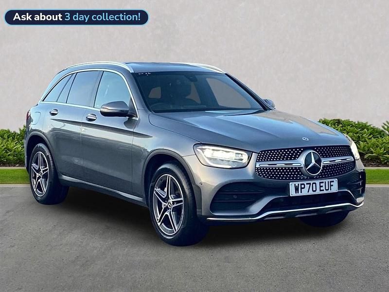 Grey Used 2021 Mercedes GLC300 AMG line Estate | £28,233 (Super price) - Image 1/4