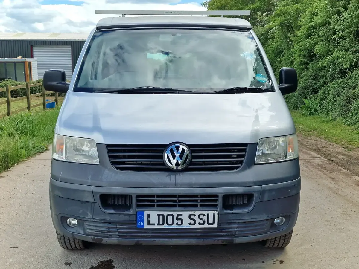 Usado VW Transporter 130 CV (95 kW) 2005 Plateado Van