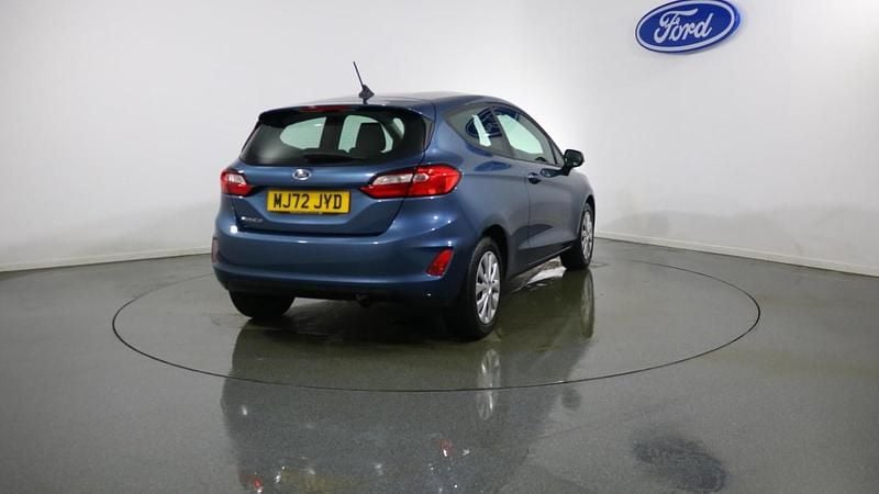 Used Ford Fiesta Trend 75 HP (55 kW) 2022 Blue Hatchback
