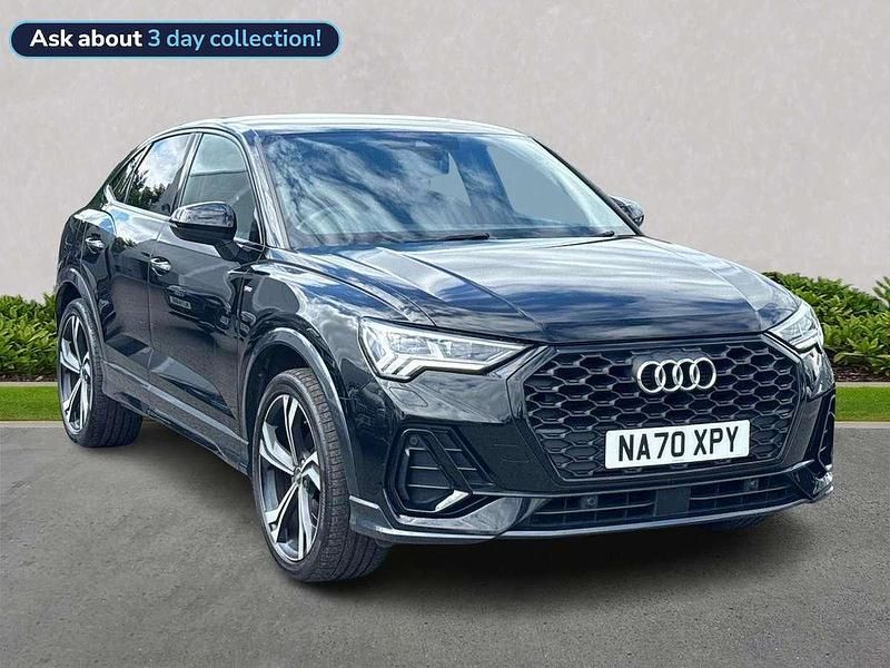 Black Used 2021 Audi A3 Sport Estate | £27,498 (Fair price) - Image 1/4