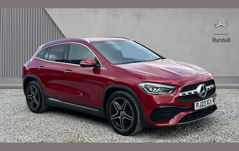 Used Mercedes GLA220 AMG Line Premium 190 HP (139 kW) 2023 Red SUV