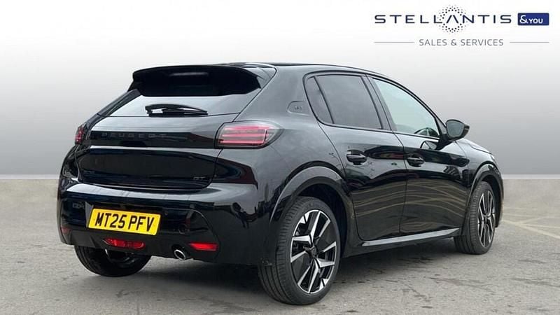 New Peugeot 208 GT 99 HP (72 kW) 2025 Black Hatchback