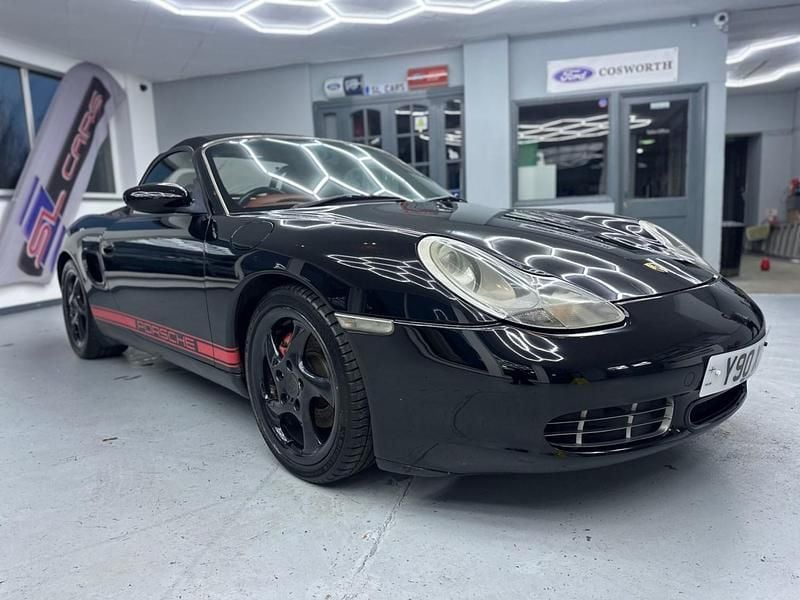 Usado Porsche Boxster 250 HP (183 kW) 2001 Preto Cabrios