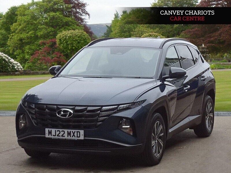 Blue Used 2022 Hyundai Tucson SE SUV | £16,000 (Good price) - Image 1/4