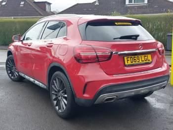 Used Mercedes GLA180 AMG line 122 HP (89 kW) 2019 Red SUV