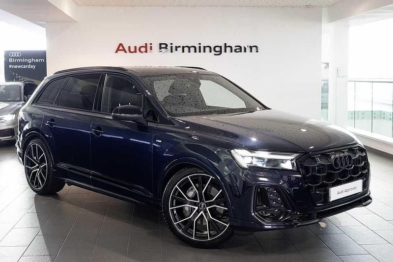 Blue New 2025 Audi Q7 Black Edition SUV | £69,950 - Image 1/4