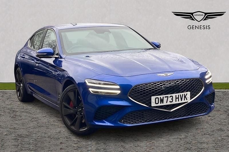 Blue Used 2023 Genesis G70 Sport Sedan | £26,490 (Good price) - Image 1/4