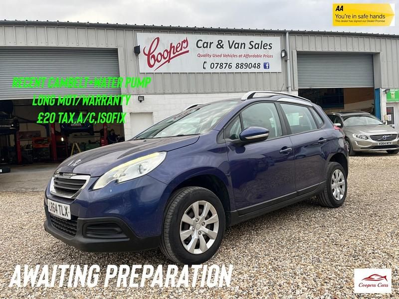 Used Peugeot 2008 Access 2014 Blue SUV