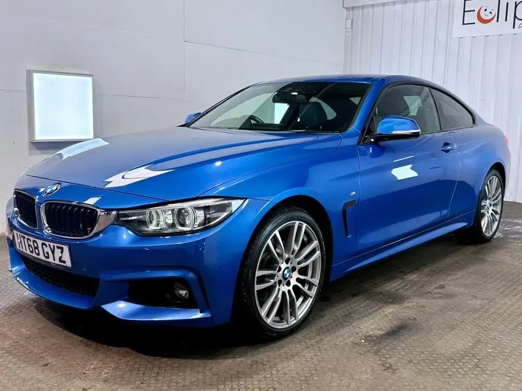 Used BMW 430 M Sport 258 HP (189 kW) 2019 Blue Coupe