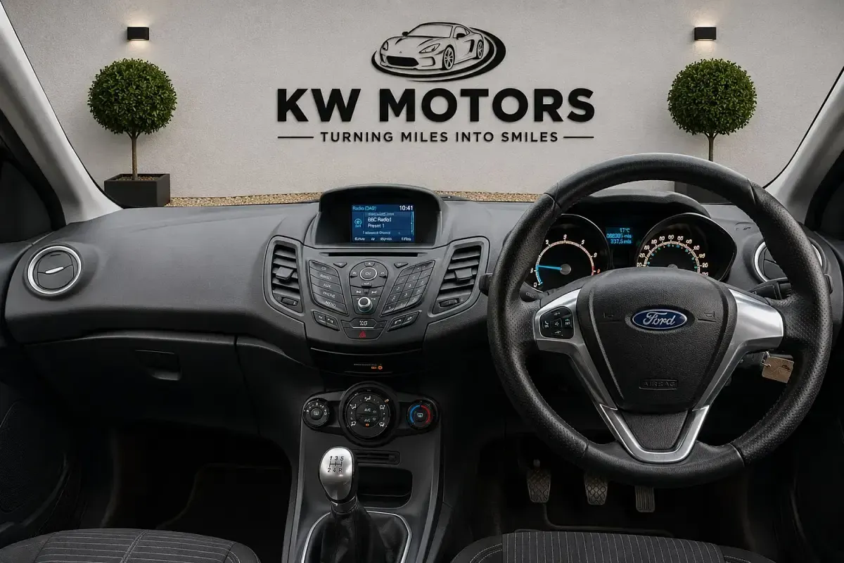 Used Ford Fiesta ST-Line 95 HP (69 kW) 2016 Blue Hatchback