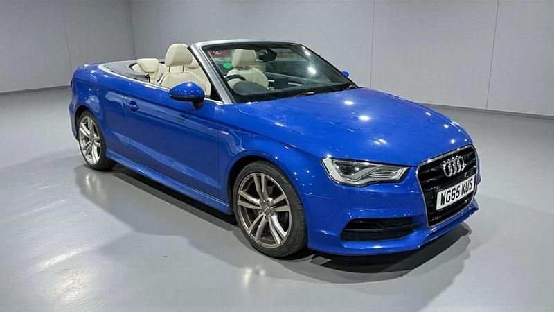 Blue Used 2015 Audi A3 Cabriolet S-Line Cabriolet | £11,980 (Fair price) - Image 1/4