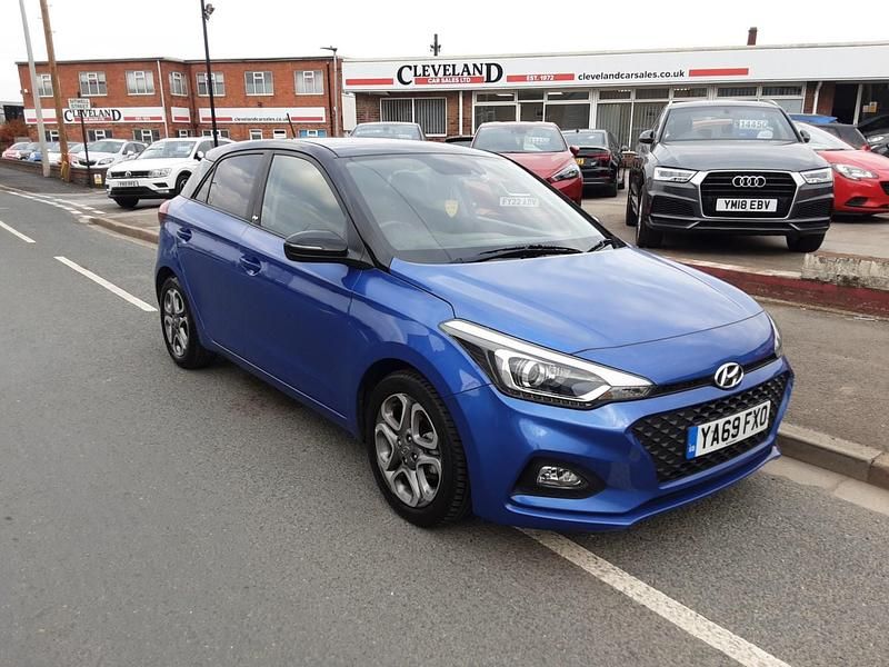 Blue Used 2019 Hyundai i20 Hatchback | £9,450 (A bit pricey) - Image 1/4