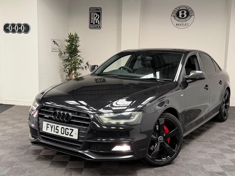 Used Audi A4 Black Edition 2015 Black Sedan