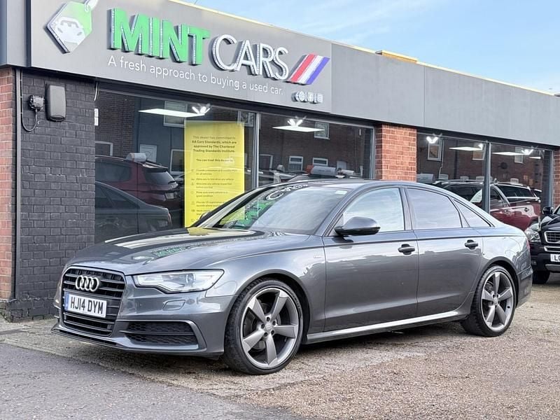 Used Audi A6 Black Edition 2014 Grey Sedan