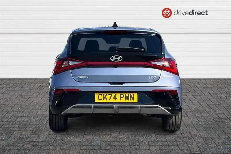 Used Hyundai i20 Premium 100 HP (73 kW) 2024 Blue Hatchback