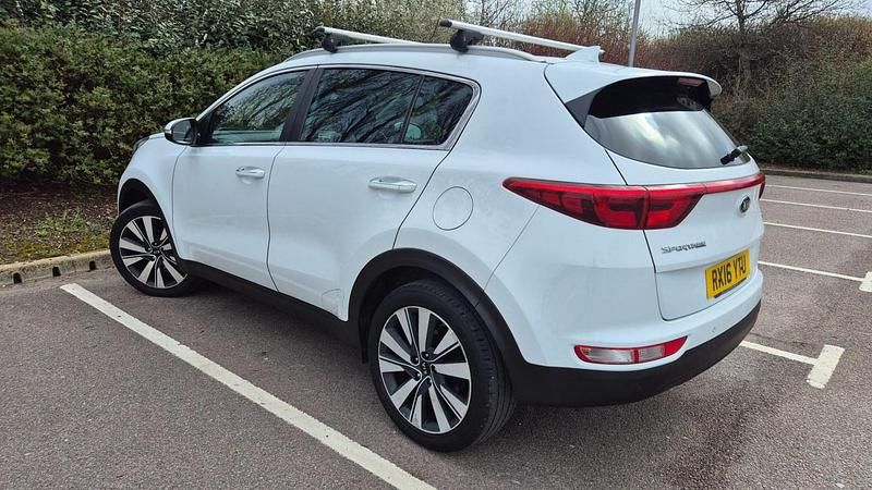 Used Kia Sportage 114 HP (83 kW) 2016 White SUV