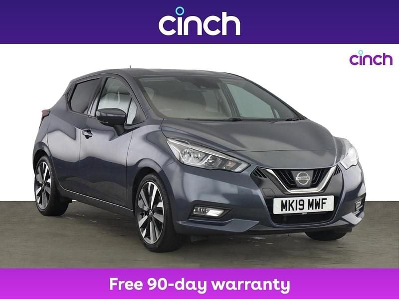 Grey Used 2019 Nissan Micra Tekna Hatchback | £9,649 (A bit pricey) - Image 1/3