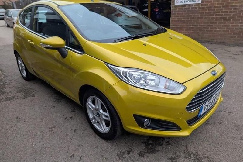 Yellow Used 2014 Ford Fiesta Zetec Hatchback | £5,495 (A bit pricey) - Image 1/1