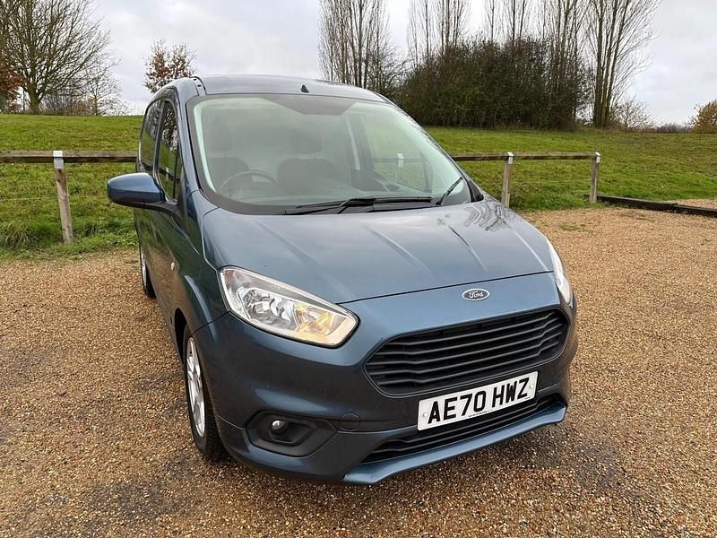 Used Ford Transit Limited 100 HP (73 kW) 2020 Blue Van
