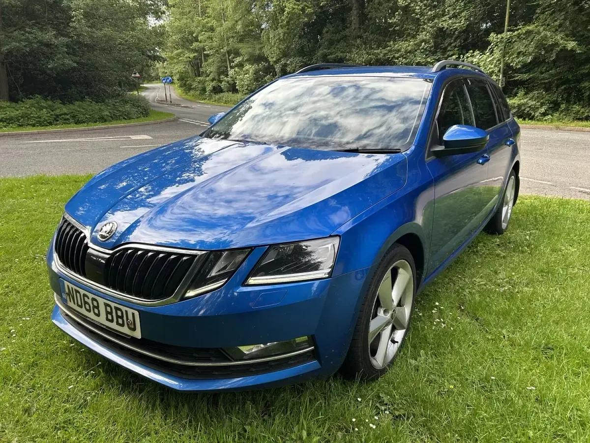 Used Skoda Octavia SE L 2018 Blue Estate