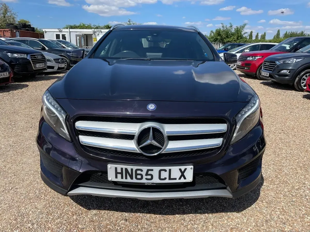 Used Mercedes GLA220 AMG line 174 HP (127 kW) 2015 Mauve/purple SUV
