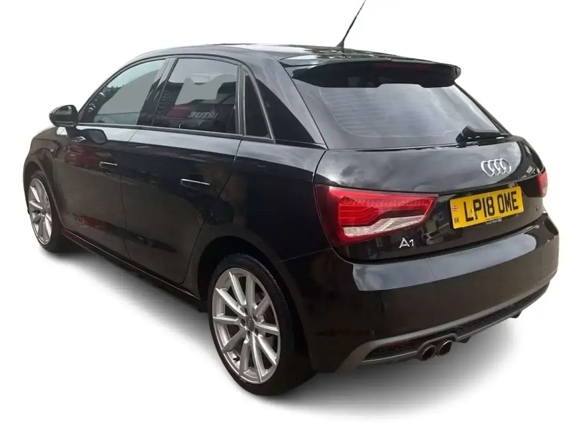 Used Audi A1 Sportback S-Line 125 HP (91 kW) 2018 Black Hatchback
