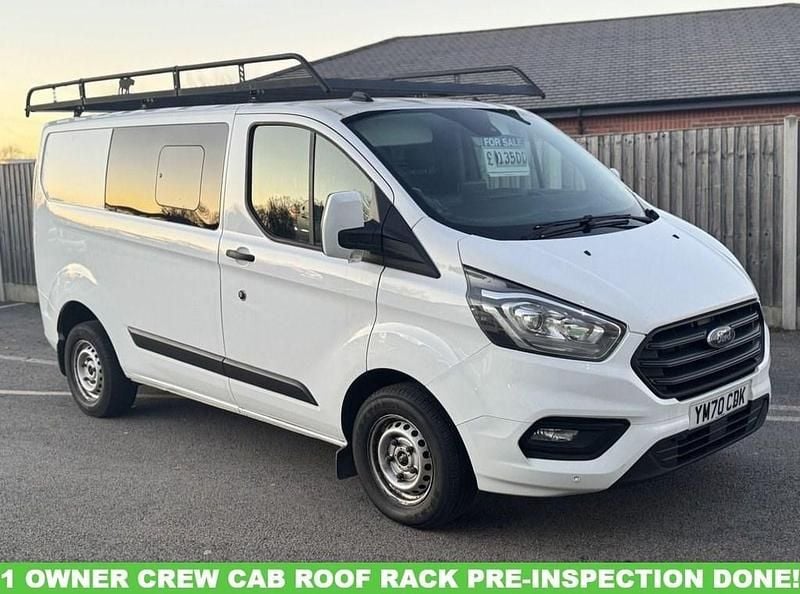 Used Ford Transit Custom Trend 130 HP (95 kW) 2021 White Van