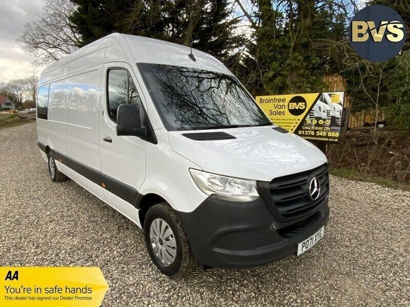 White Used 2021 Mercedes Sprinter Progressive Van | £21,950 (Good price) - Image 1/4