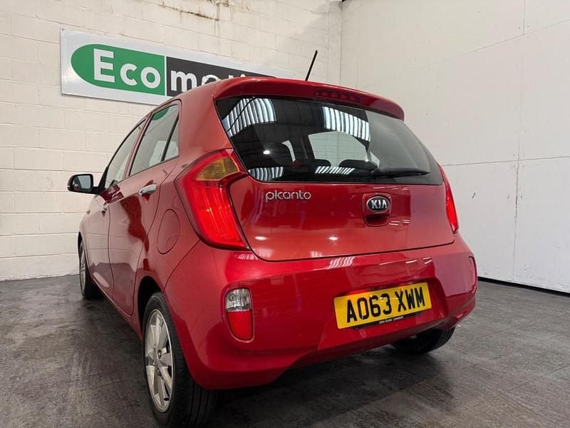 Used Kia Picanto 84 HP (61 kW) 2014 Red Hatchback