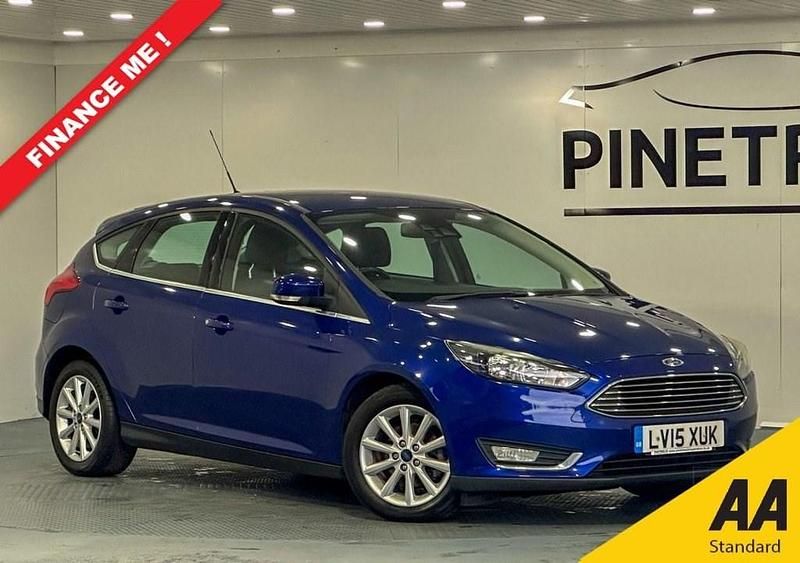 Blue Used 2015 Ford Focus Titanium Hatchback | £5,999 (Fair price) - Image 1/3