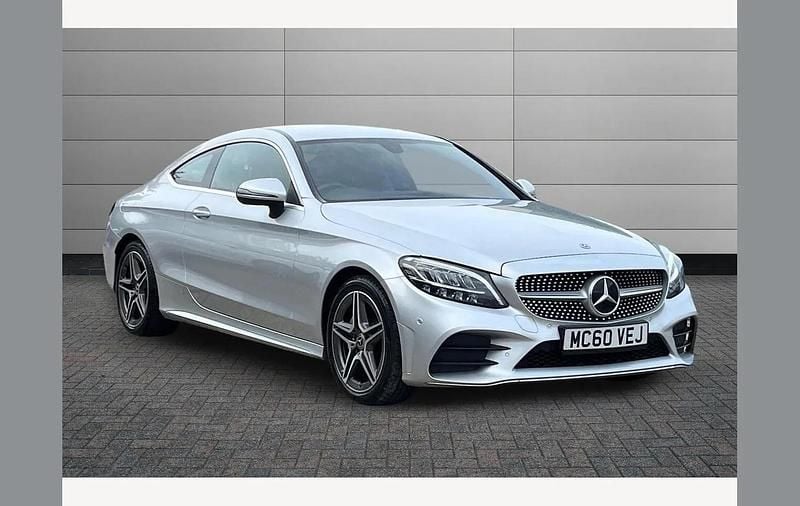 Silver Used 2019 Mercedes C200 AMG line Coupe | £15,990 (Good price) - Image 1/2
