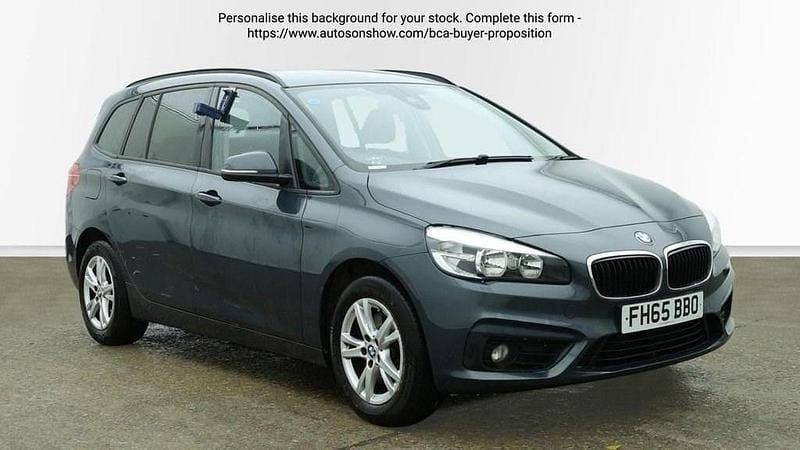 Used BMW 218 Comfort Edition 150 HP (110 kW) 2015 Grey MPV