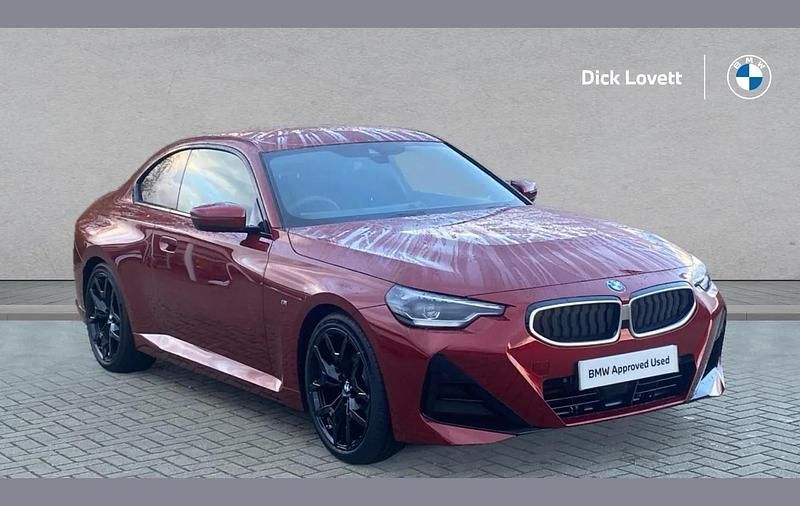 Used BMW 220 M Sport 180 HP (132 kW) 2025 Red Coupe