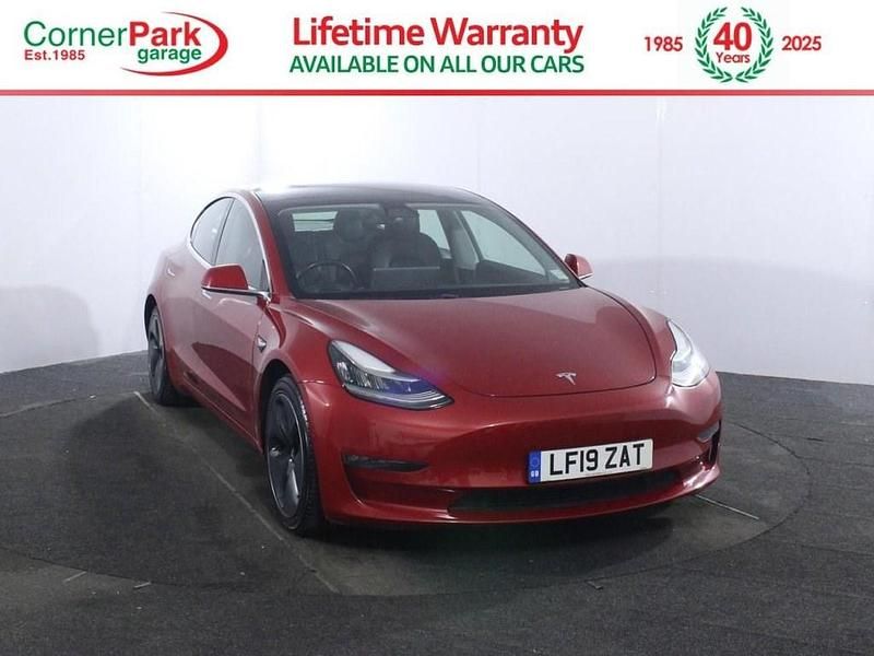Used Tesla Model 3 254 kW (346 HP) 2019 Red Sedan