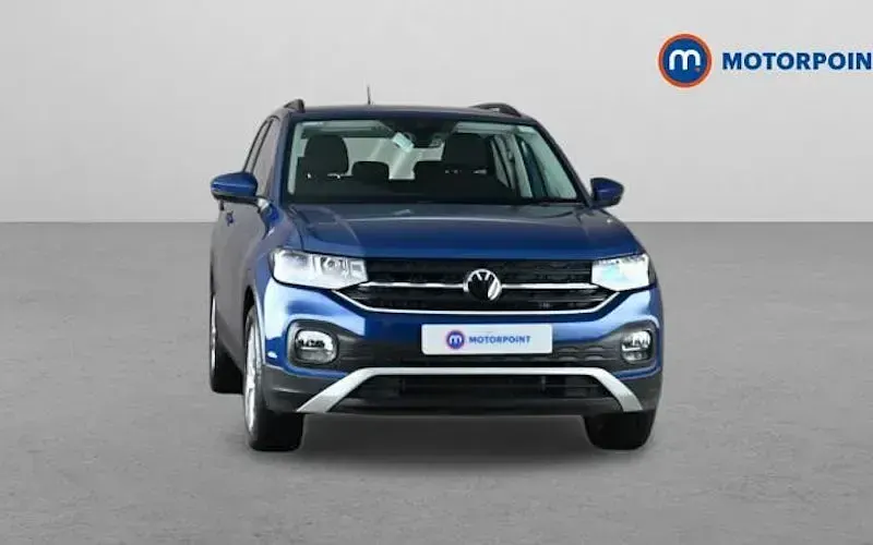 Used VW T-Cross SE 110 HP (80 kW) 2022 Blue SUV
