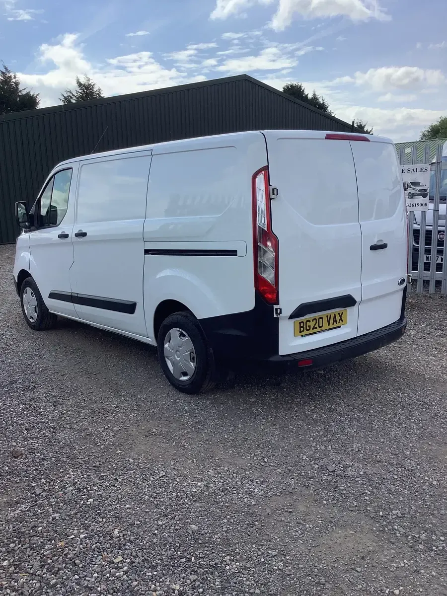 Used Ford Transit Custom 130 HP (95 kW) 2020 White Van