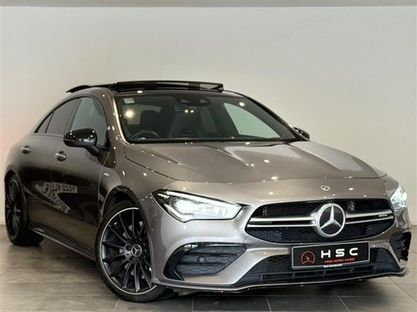 Grey Used 2020 Mercedes CLA35 AMG Premium Plus Coupe | £31,995 (Expensive) - Image 1/1