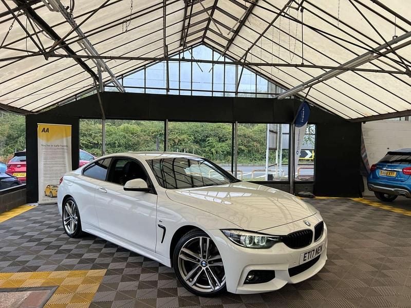 White Used 2017 BMW 430 M Sport Coupe | £12,995 (Good price) - Image 1/4