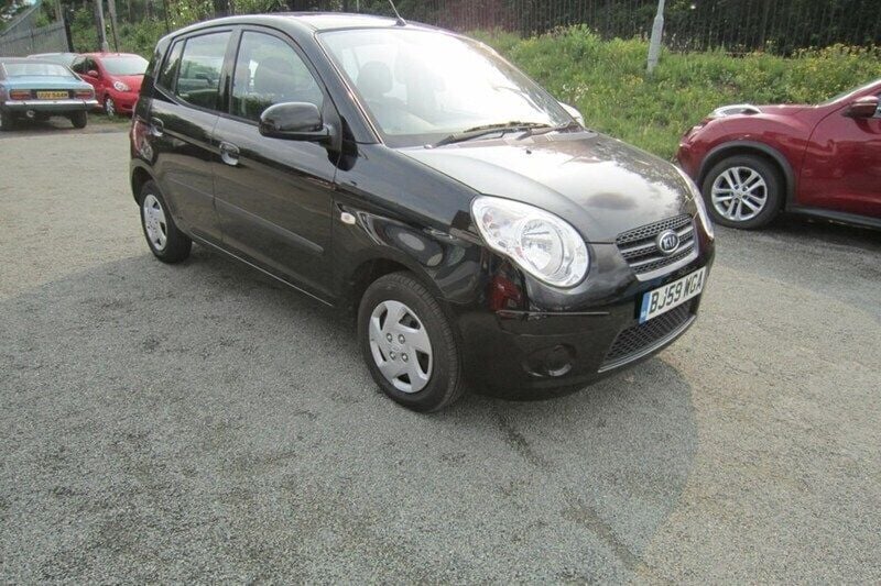 Black Used 2009 Kia Picanto 2 Hatchback | £1,995 (Fair price) - Image 1/1