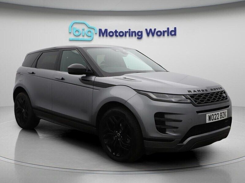 Grey Used 2022 Land Rover Range Rover evoque SE Dynamic SUV | £25,800 (Super price) - Image 1/4