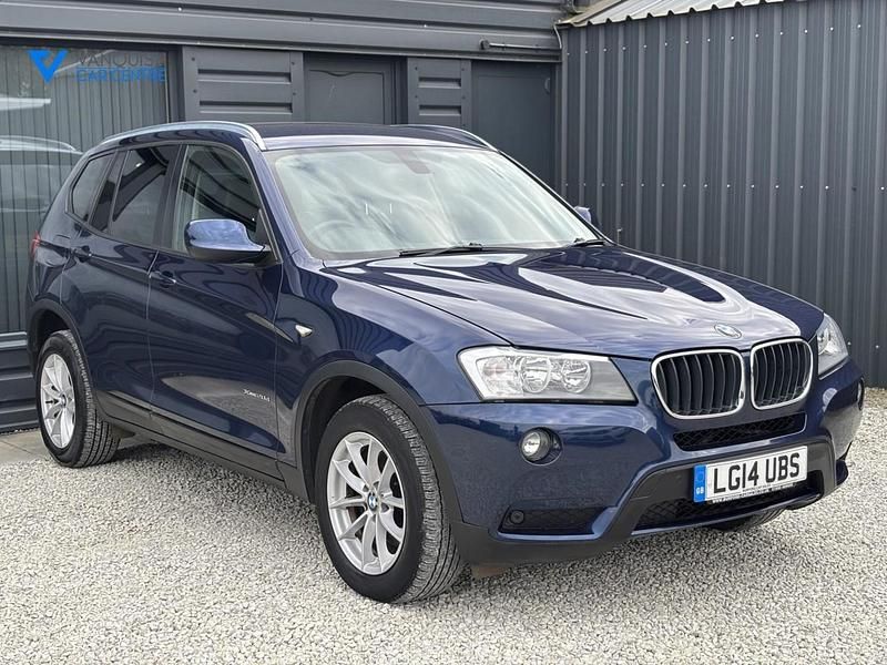Used BMW X3 184 HP (135 kW) 2014 Blue SUV