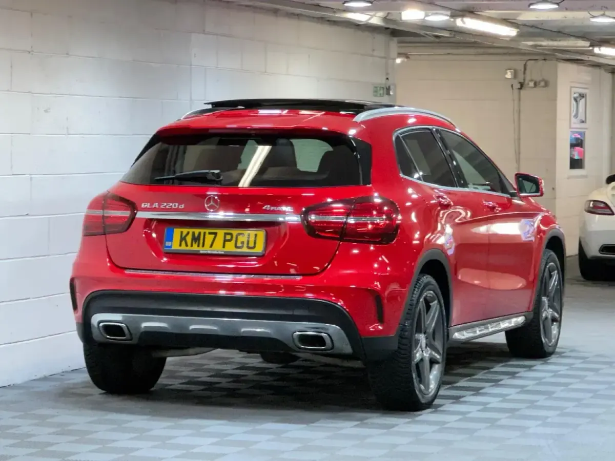 Used Mercedes GLA220 AMG line 2017 Red SUV