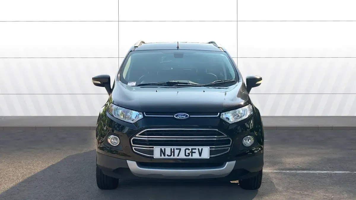 Used Ford Ecosport Titanium 125 HP (91 kW) 2017 Black SUV