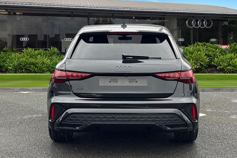 New Audi A3 Sportback Black Edition 150 HP (110 kW) 2026 Black Hatchback