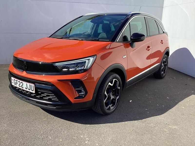 Used Vauxhall Crossland Ultimate 130 HP (95 kW) 2022 Orange SUV