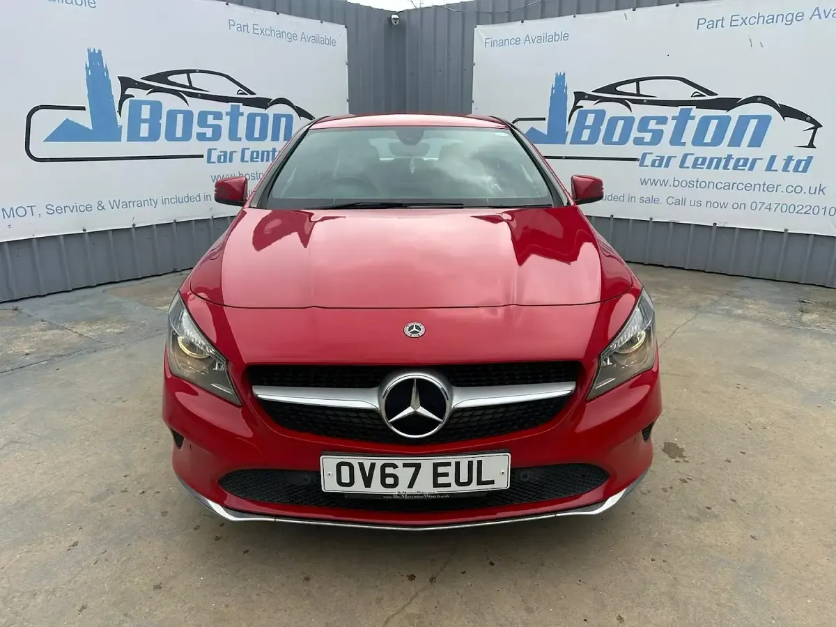 Used Mercedes CLA200 2017 Red Sedan