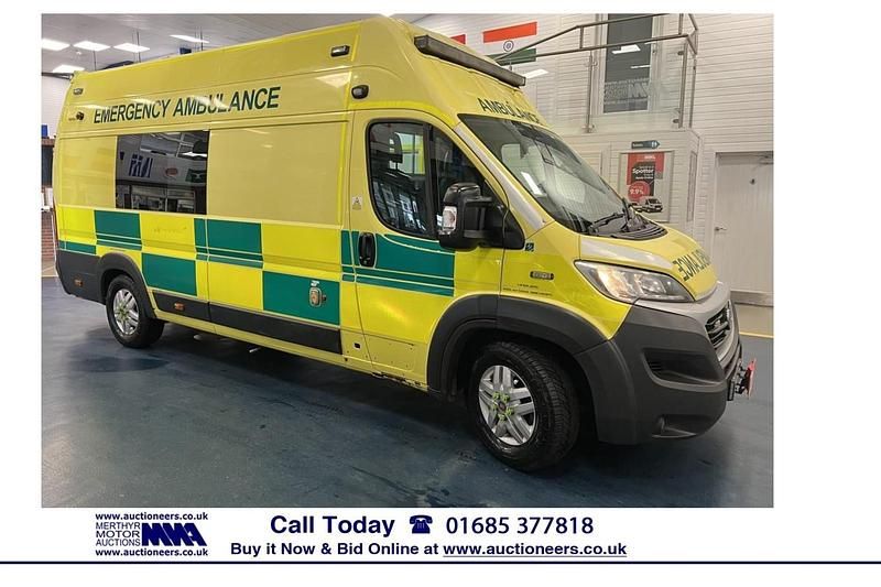 Used Fiat Ducato 180 HP (132 kW) 2016 Yellow Van