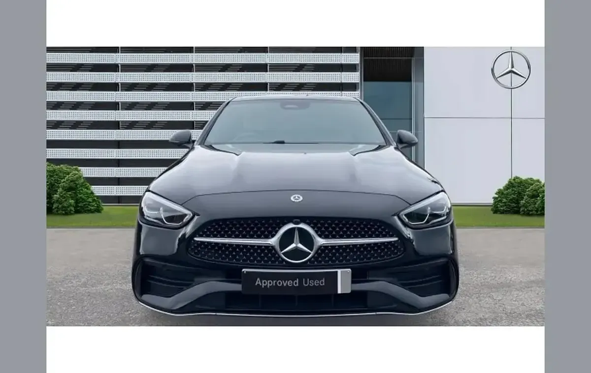 Used Mercedes C200 AMG line 200 HP (147 kW) 2025 Black Sedan