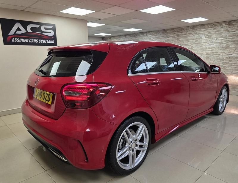 Used Mercedes A180 AMG line 2016 Red Hatchback
